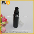 wholesale plastic screw sprayer and 30ml glass tube black bottle